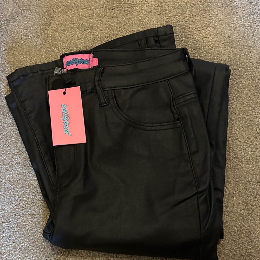 Edikted leather pants NWT